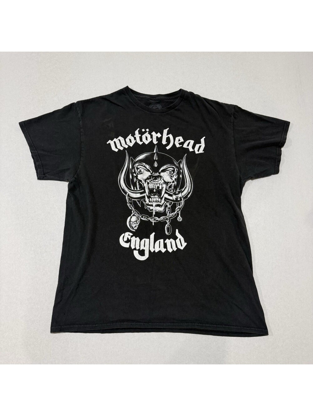 Retro Motörhead England Band Shirt Size Large Men’s